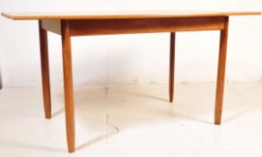 MID 20TH CENTURY TEAK WOOD DINING TABLE