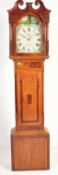 19th century VICTORIAN LONGCASE GRANDFATHER CLOCK