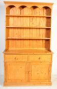20TH CENTURY PINE KITCHEN DRESSER