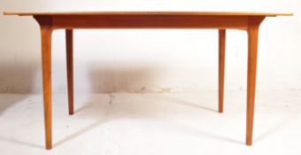MID CENTURY MCINTOSH TEAK EXTENDING DINING TABLE