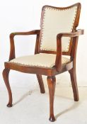 EDWARDIAN MAHOGANY METAMORPHIC CHAIR