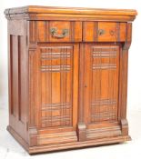 VINTAGE 1940S MAHOGANY MUSIC CABINET