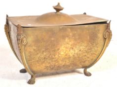 EARLY 20TH CENTURY BRASS COAL BUCKET
