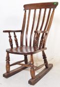 19TH CENTURY ELM WINDSOR CHAIR