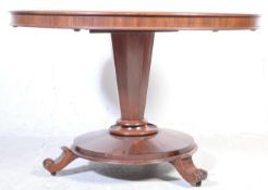 VICTORIAN 19TH CENTURY MAHOGANY BREAKFAST / LOO TABLE