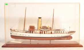 SCHAARHORN STEAMER - WOODEN MODEL CONSTRUCTION