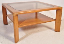 MID CENTURY TEAK NATHAN COFFEE TABLE