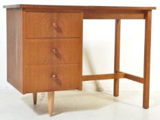 RETRO MID CENTURY TEAK WRITING DESK