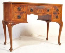 EDWARDIAN WALNUT WRITING DESK