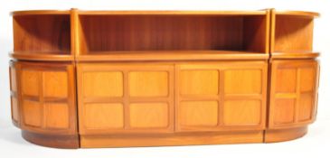 NATHAN FURNITURE - SQUARES PATTERN SIDEBOARD CREDENZA