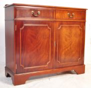20TH CENTURY REGENCY REVIVAL MAHOGANY SIDEBOARD