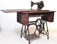 19TH CENTURY JONES SEWING MACHINE TABLE