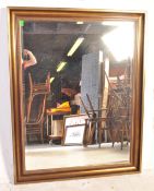 LARGE VINATGE REPRODUCTION GILT MIRROR