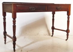 VICTORIAN MAHOGANY WRITING DESK