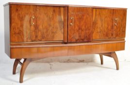 ART DECO REVIVAL WALNUT COCKTAIL CABINET BY BEAUTILITY