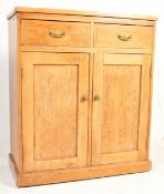 VICTORIAN 19TH CENTURY COUNTRY PINE SCHOOL CUPBOARD