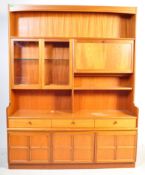 MID CENTURY NATHAN TEAK WALL UNIT