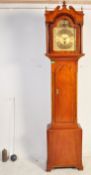 19TH CENTURY VITORIAN LONGCASE GRANDFATHER CLOCK