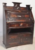 1920S OAK JACOBEAN REVIVAL BUREAU