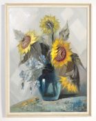 O. ROCCA - MID 20TH CENTURY ITALIAN IMPASTO OIL ON CANVAS PAINTING