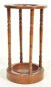 EARLY 20TH CENTURY MAHOGANY UMBRELLA STAND