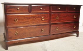 VINTAGE MID 20TH CENTURY AFRICAN CHERRYWOOD STAG MINSTREL SIDEBOARD