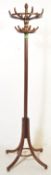 20TH CENTURY THONET STYLE HAT STAND / COAT RACK