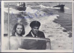 JAMES BOND - DANIELA BIANCHI - SIGNED TRADING CARD - AFTAL