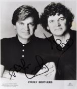 THE EVERLY BROTHERS - AUTOGRAPHED 8X10