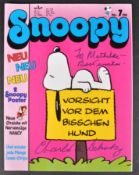 CHARLES M. SCHULZ (D.2000) - SNOOPY - AUTOGRAPHED MAGAZINE