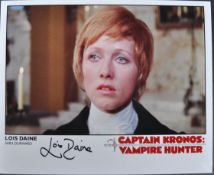 CLASSIC HORROR - LOIS DAINE - AUTOGRAPHED PHOTOGRA