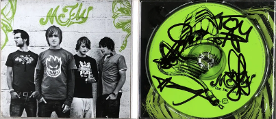 MCFLY - ONE FOR THE RADIO - MULTI SIGNED CD SINGLE