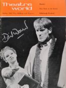 FROM DAVID WARNER - AUTOGRAPHED THEATRE WORLD MAGA