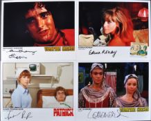 CLASSIC BRITISH HORROR - COLLECTION OF SIGNED PHOTOS