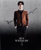 JAMES BOND - BEN WISHAW (Q) - SIGNED 8X10