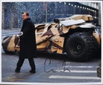 CHRISTOPHER NOLAN - BATMAN THE DARK KNIGHT - SIGNED PHOTO - ACOA