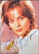 JAMES BOND 007 - IZABELLA SCORUPCO - SIGNED TRADING CARD