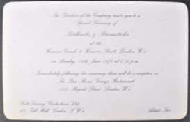 BEDKNOBS & BROOMSTICKS (1971) - ORIGINAL PREMIERE TICKET