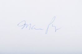 MARIO PUZO (1920-1999) - THE GODFATHER AUTHOR - SIGNED CARD