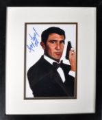 JAMES BOND - GEORGE LAZENBY - SIGNED 8X10