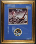 SPACE EXPLORATION - BUZZ ALDRIN (APOLLO 11) - AUTOGRAPH DISPLAY