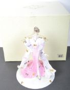 COALPORT DAVID SHELLING CELEBRATION COLLECTION BOW BELLE LIMITED EDITION