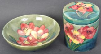 TWO VINTAGE MOORCROFT 