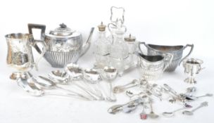 COLLECTION OF VINTAGE SILVER PLATED TABLE WARES
