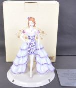 COALPORT DAVID SHELLING COLLECTION VIOLA V.I.P BONE CHINA FIGURE