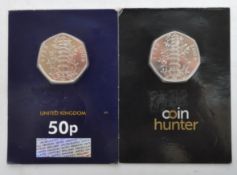 TWO BRILLIANT UNCIRCULATED 