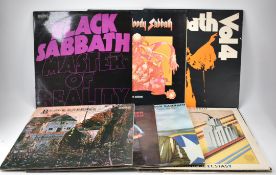 BLACK SABBATH - SELECTION OF VINYL RECORD ALBUMS