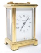 VINTAGE FRENCH BAYARD BRASS CARRIAGE CLOCK