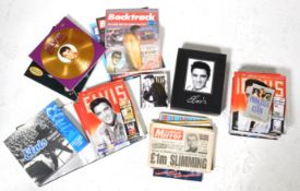 ELVIS PRESLEY - COLLECTION OF BOOKS AND MAGAZINES
