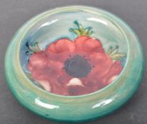 VINTAGE MOORCROFT TURQUOISE GROUND 